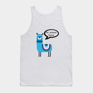 Drama Llama Tank Top